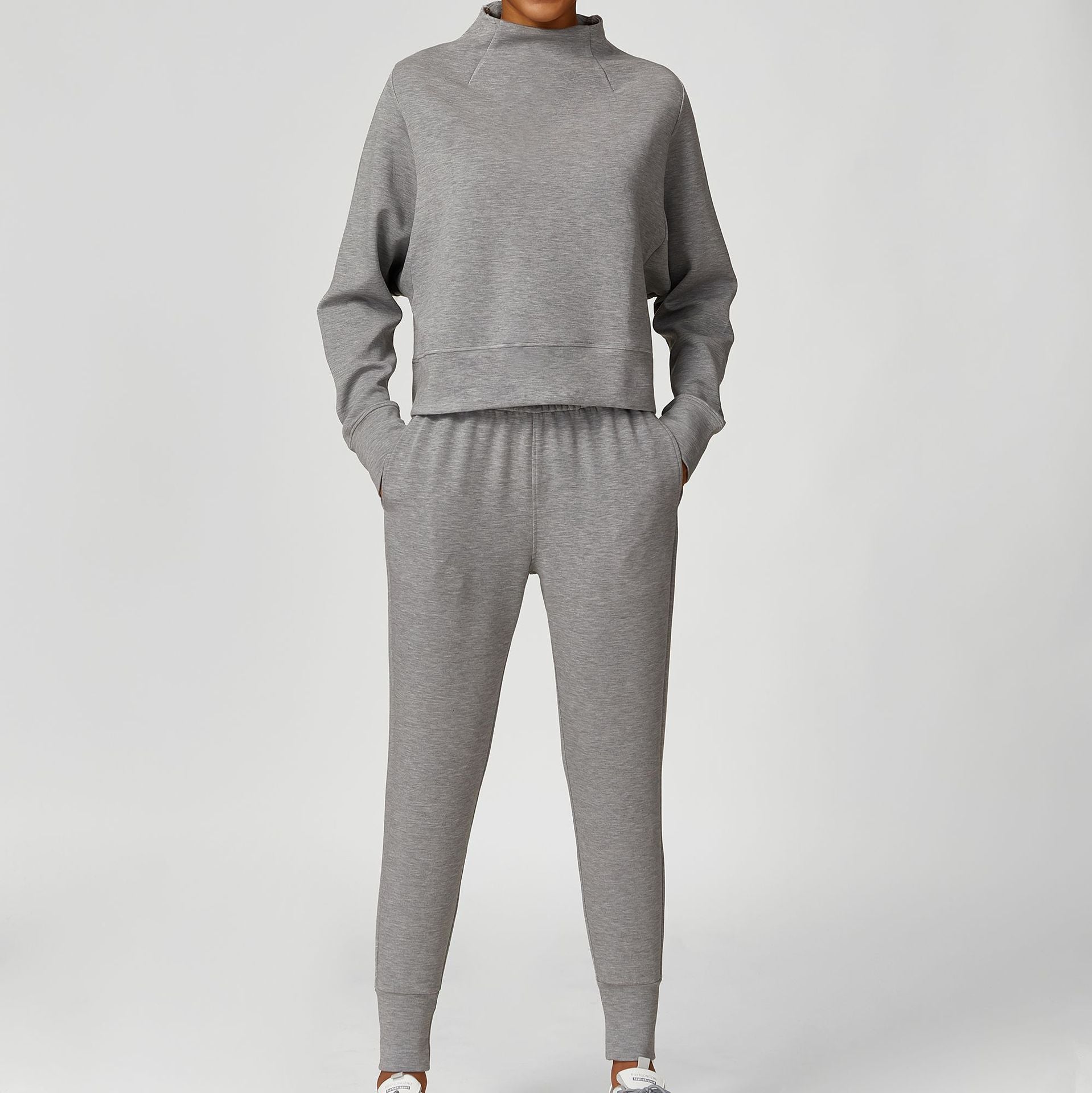 Dark Gray Melange Sweater