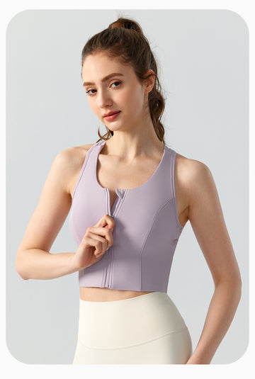 Hera Fit - Zipper Sport Top