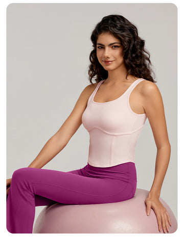HERA FIT - Top with Chest Pad /Workout Top/Sports Vest