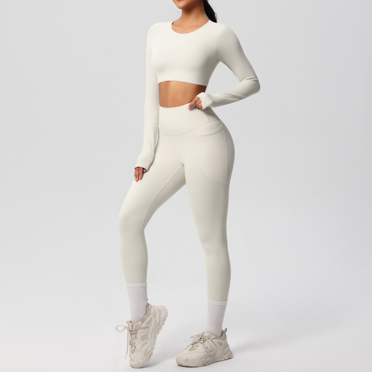 HeraFit - Double Sided / High Elastic Suit /Two Piece Set