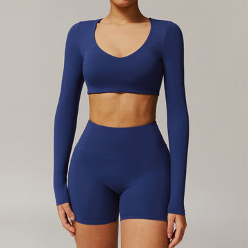 HERA FIT -  Quick Drying Yoga Long Sleeved  Sports Fitness T shirt