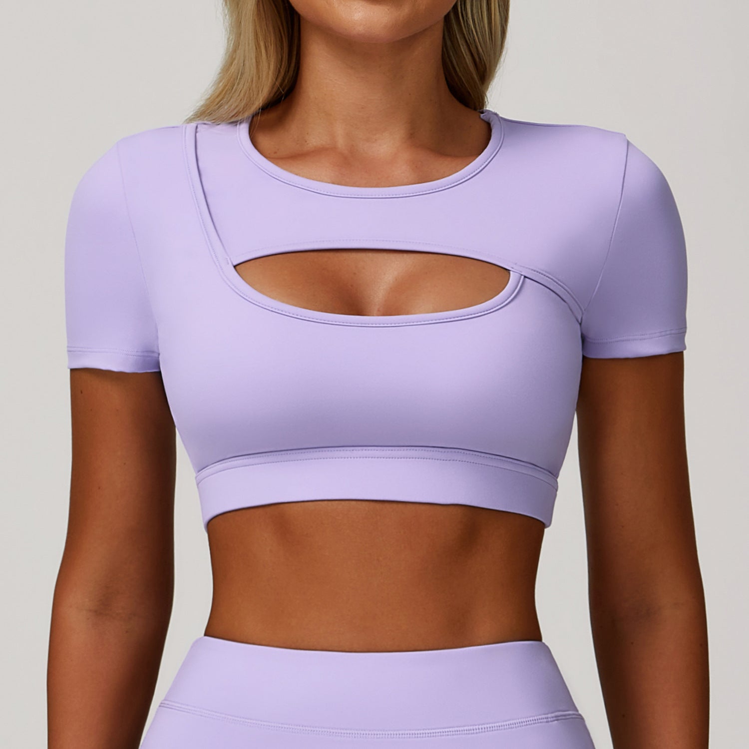 HERA FIT - Yoga Short Sleeve  Running Fitness Sports Top