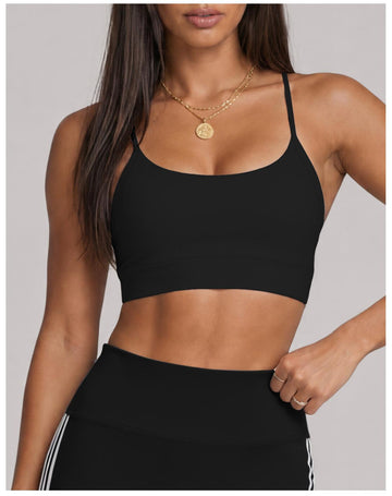 HERA FIT -High Strength Training Sports Underwear Shockproof Running Camisole Beauty Back Fitness Training Wear Top Women Runs Small