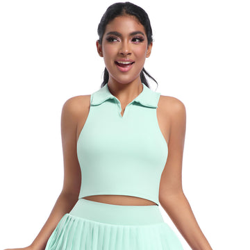Hera Fit - Sports Vest/ Yoga /Tennis /Workout Top /Polo Shirt