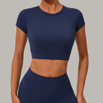 HeraFit  -  Workout Top/ Yoga Clothes Pilates Sports T shirt Short Sleeve