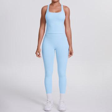 HERA FIT -  Pocket Fitness Yoga Wear Set for Women