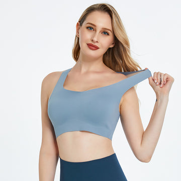 HERA FIT - Yoga Underwear Running Simple Breathable Sports Bra