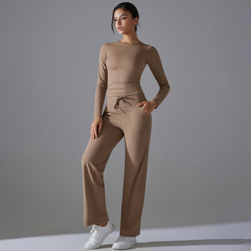 Hera Fit -  Long Sleeve Yoga Set/ High Strength
