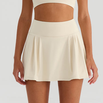 HERA FIT  - Spring Summer Quick Drying Badminton Half Length Tennis Culottes Anti Exposure Bottoming Outdoor Running High Waist Yoga Shorts