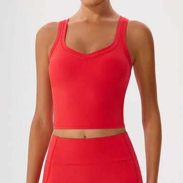 HERA FIT - High Elastic Sports Yoga Vest /Chest Pad Workout Running Top