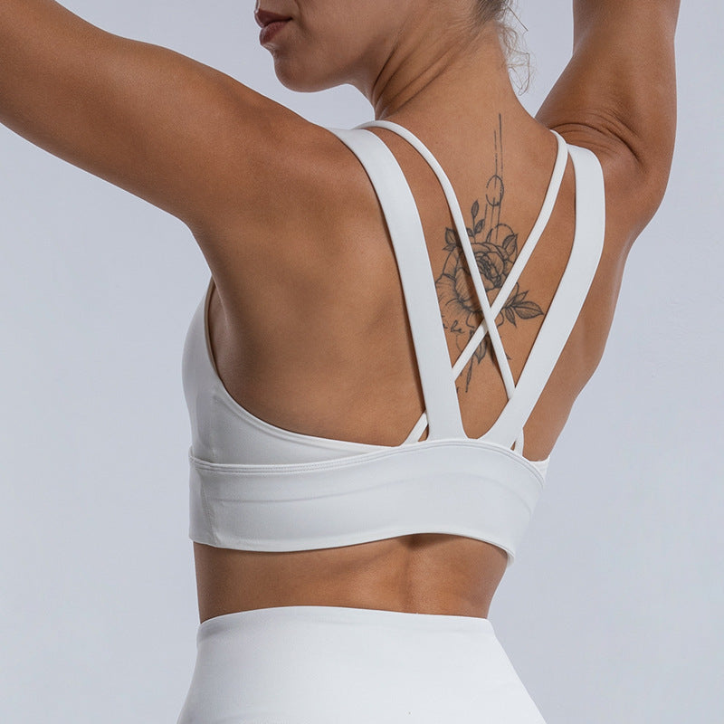 Hera Fit - Nylon Cross Backless Bra