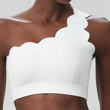 Hera Fit - Wave One Shoulder Sports Underwear / Fitness Sports Bra