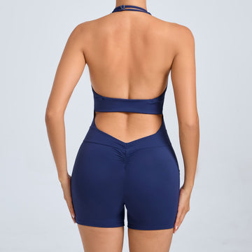 HERA FIT - Yoga Jumpsuit Two Side Pockets Fitness Sports Jumpsuit
