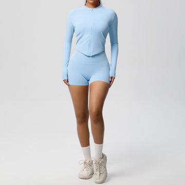 Hera Fit -  Yoga Long Sleeve Zipper /Training Set
