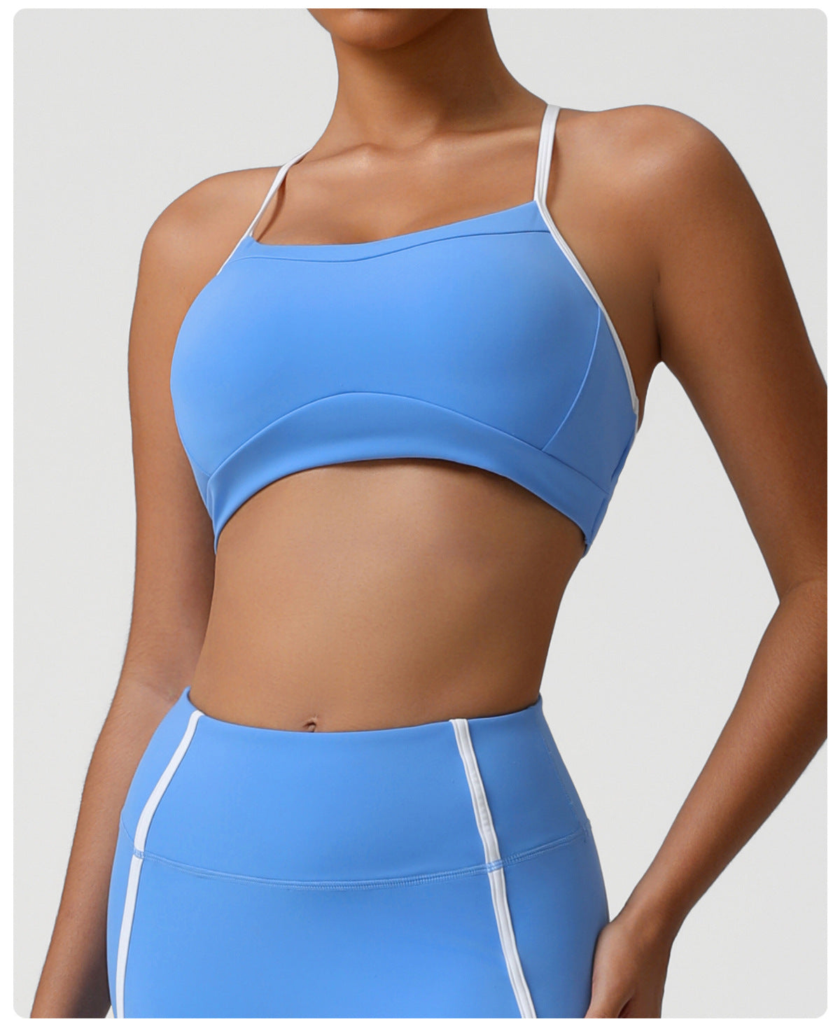 HERA FIT - Nude Feel Quick Drying Sports Underwear Push up Beauty Back Yoga Bra Detachable Shockproof Running Workout Vest with Pad