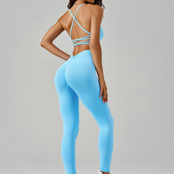 HERA FIT - Sports Bra / Fitness Pants Yoga Clothes Piece Set