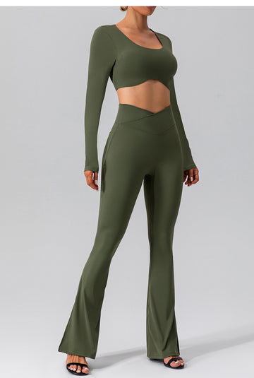 HERA FIT - Autumn Long Sleeve Yoga Suit/ Outer Wear/Fitness Yoga