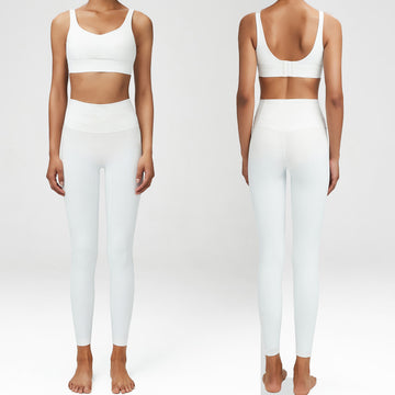 HERA FIT - Lycra Yoga Suit Women Sports Fitness Clothes Two Piece Suit