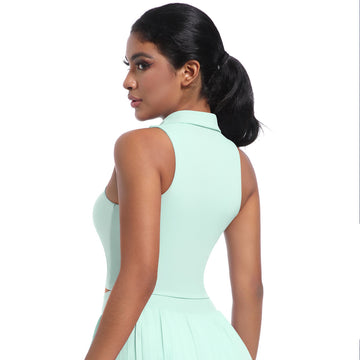 Hera Fit - Sports Vest/ Yoga /Tennis /Workout Top /Polo Shirt