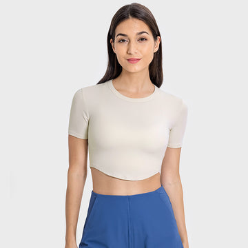 HERA FIT - Sports Top /Short Slim Fit Slimming Yoga Short Sleeve