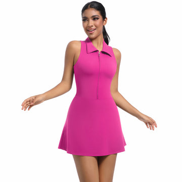 HeraFit - Golf /Tennis Zipper Workout Dress