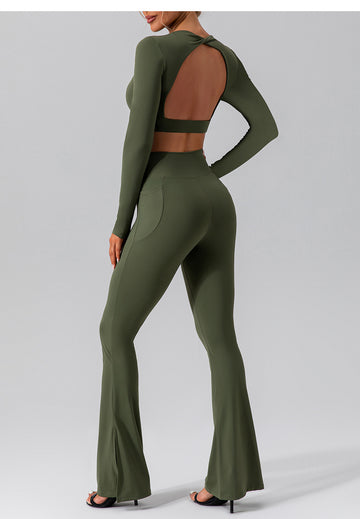 HERA FIT - Autumn Long Sleeve Yoga Suit/ Outer Wear/Fitness Yoga