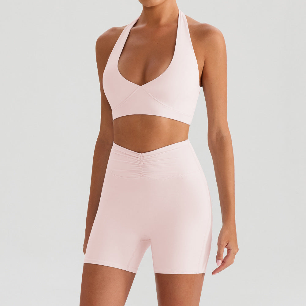 Cherry Blossom Powder: Bra Shorts