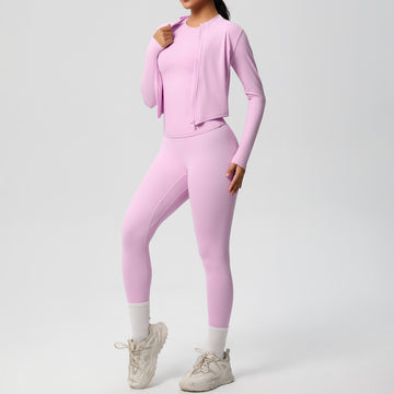 Hera Fit - Quick Drying Yoga Suit  Three Piece Set