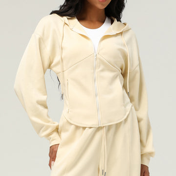 HERA FIT - Autumn Winter Sports Zipper Coat Hooded/Cardigan / Yoga Jacket