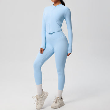 HERA FIT - Sports Long Sleeve Coat /Workout Clothes / Yoga Set