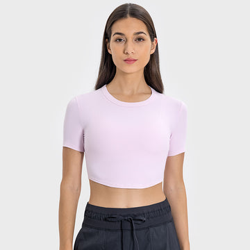 HERA FIT - Sports Top /Short Slim Fit Slimming Yoga Short Sleeve