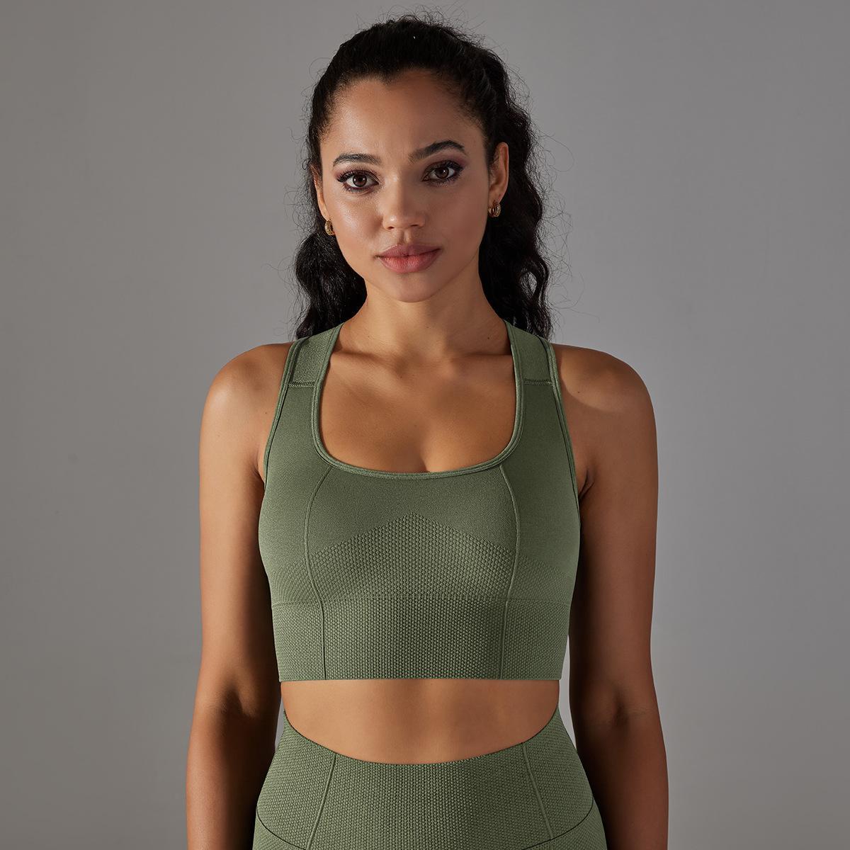 Elastic Bra-Army Green