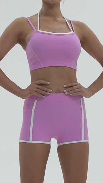 Hera Fit - Faux Two Piece Yoga Vest/ High Strength/ Fitness
