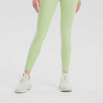 HERA FIT - High Waist Tight Hip Lifting Yoga Clothes Trousers Naked Women Sense Running Fitness Pants High Waist Peach Sports Pants